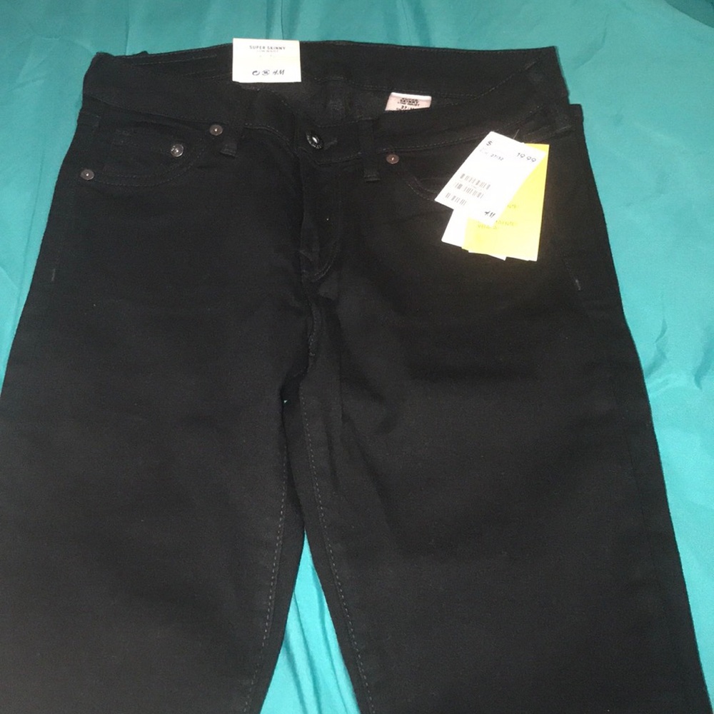H&M’s Black denim jeans